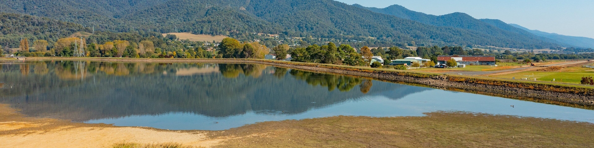Mount Beauty featuring landscape views and a lake or waterhole