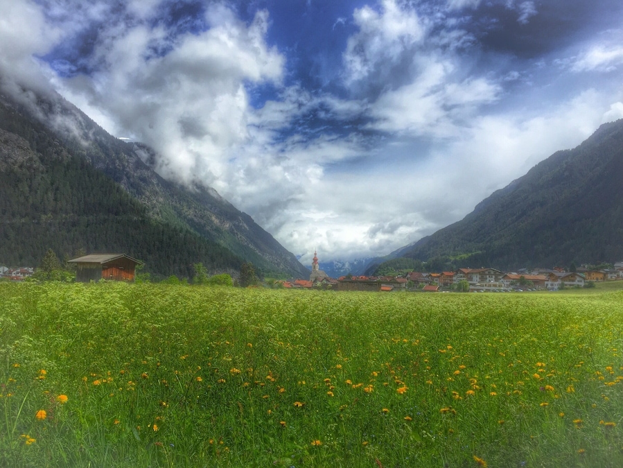 Pfunds in Tyrol,Austria
