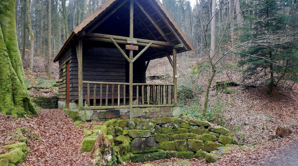 Kellersbrunnenhütte beim 127 km langen Neckarsteig