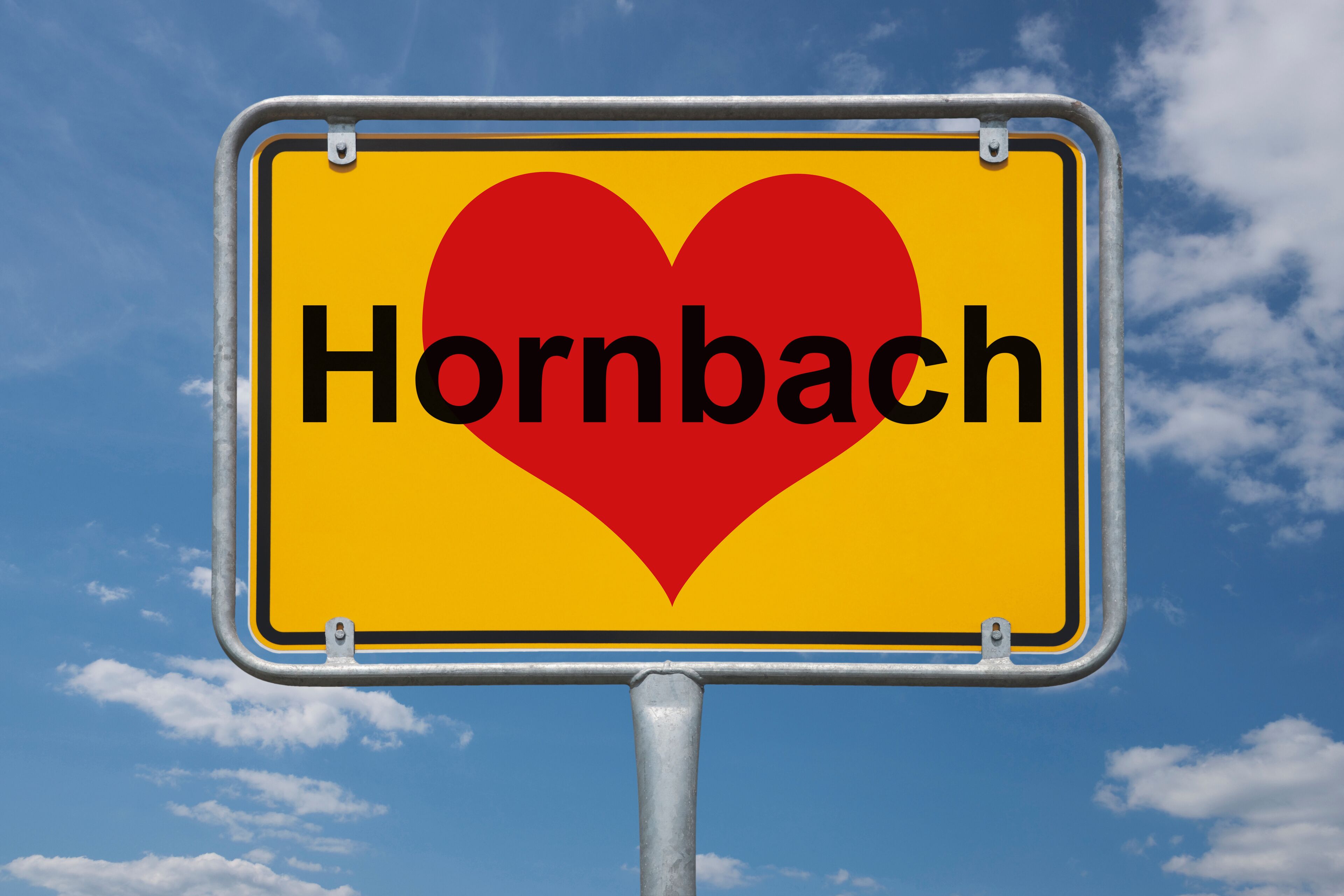 Ortstafel Hornbach