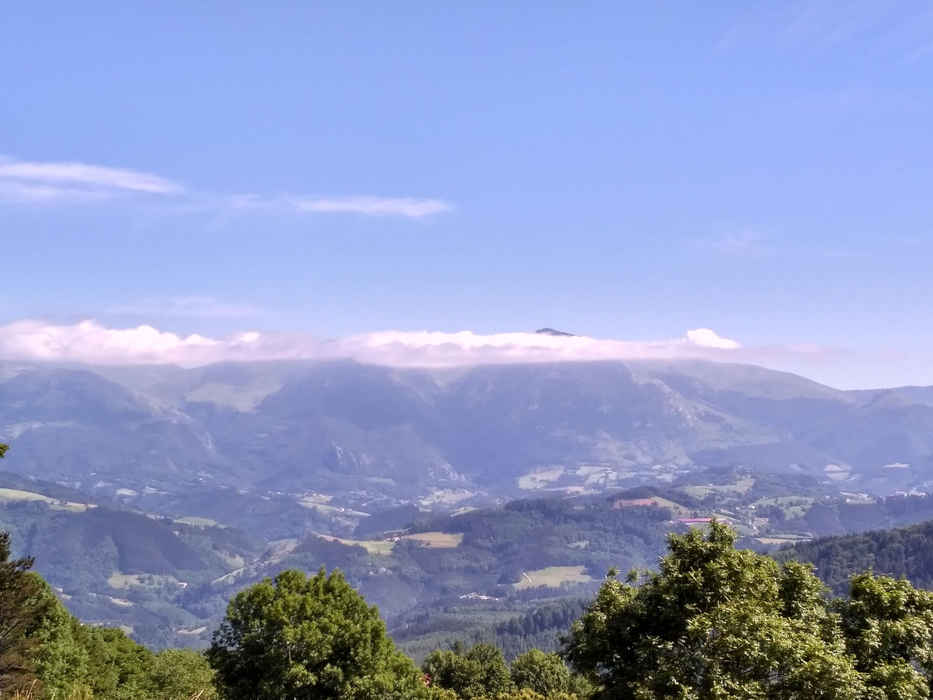 View of Aralar from Hernio