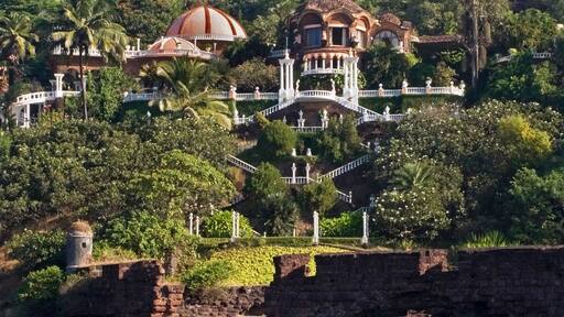View of waterfront in Goa. India