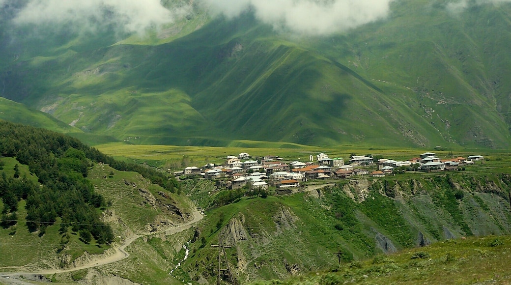 Take a 3 hour drive from Tbilisi to Mt Kazbek in the North of Georgia - the views along this military highway are spectacular.