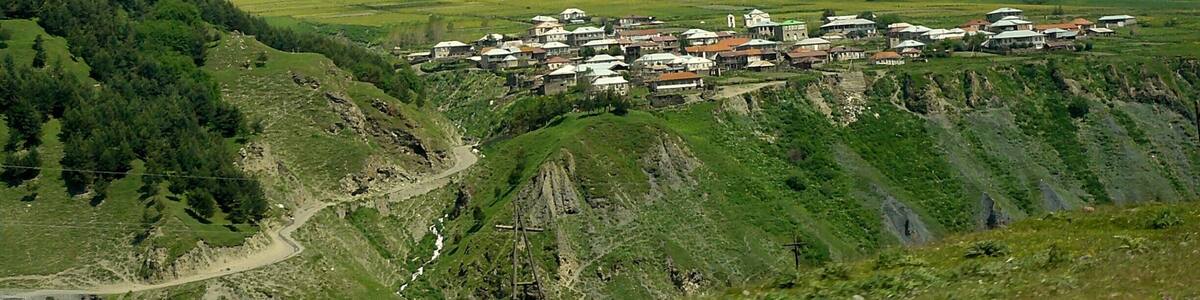 Take a 3 hour drive from Tbilisi to Mt Kazbek in the North of Georgia - the views along this military highway are spectacular.