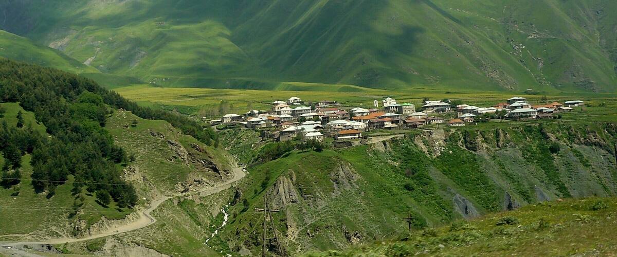 Take a 3 hour drive from Tbilisi to Mt Kazbek in the North of Georgia - the views along this military highway are spectacular.