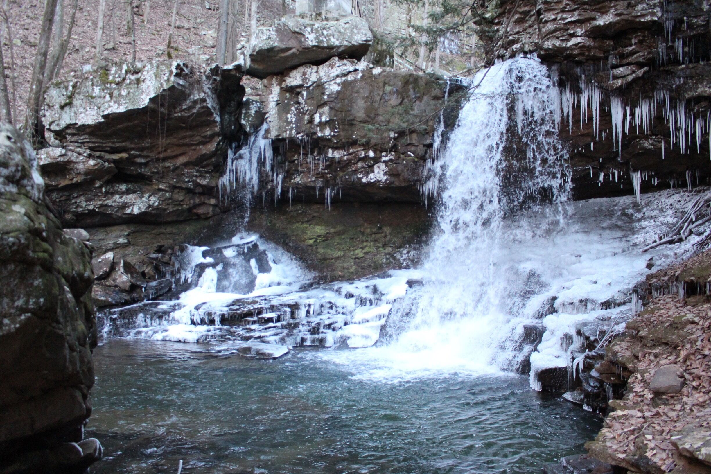 Winter 2018... Nothing like a cold hike with beautiful views like this. 