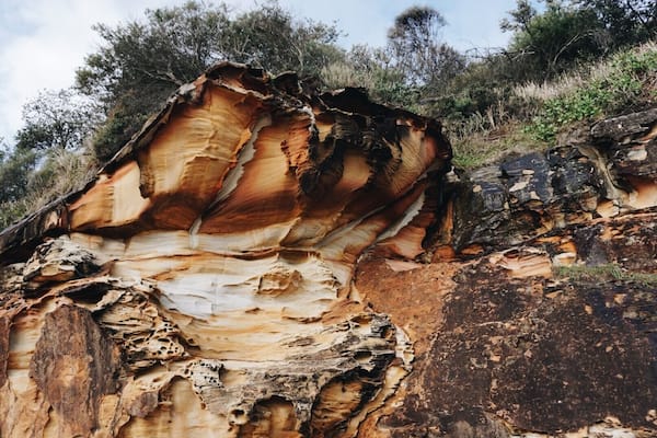 More rocks from Putty Beach in Bouddi National Park #australia #nsw #hiking
