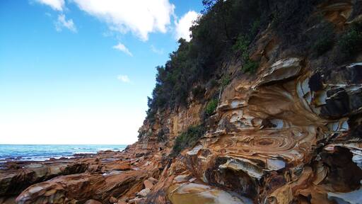 Maitland Bay Beach, Bouddi National Park, Killcare Heights, NSW, Australia