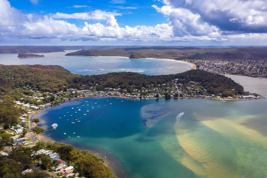 Killcare, NSW, Australia, aerial view