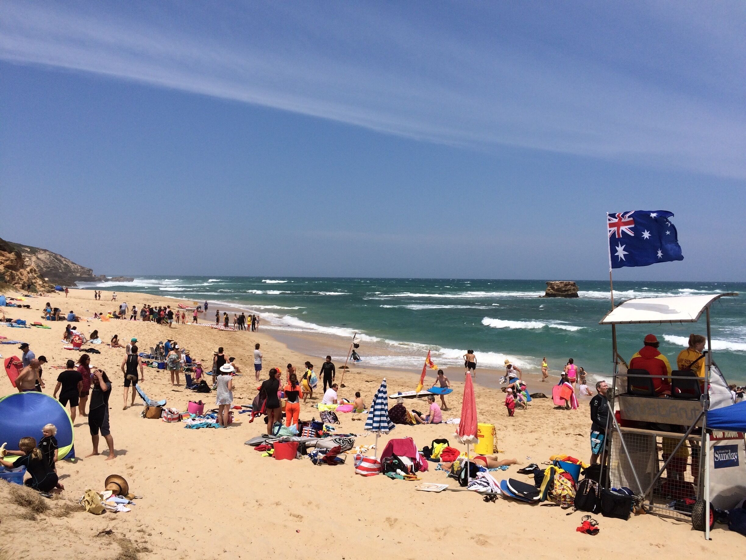 Sorrento Back Beach on #AustraliaDay 2016.
It was high tide and a bit rough for catching waves!
Mornington Peninsula #NationalPark
#Summer
#Outdoors in #Australia
#Blue