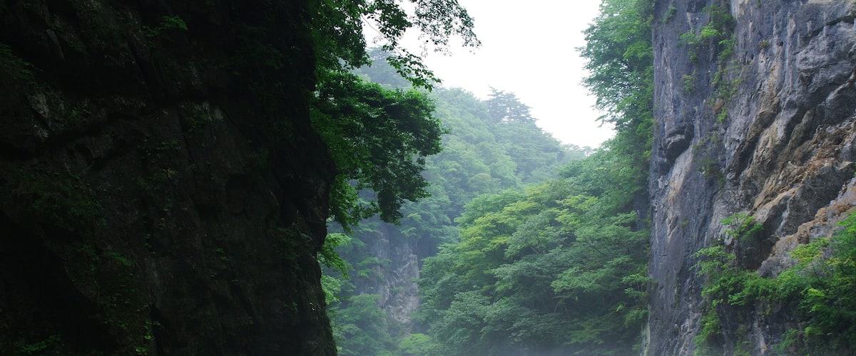 Geibi-kei, a valley in Iwate, Japan