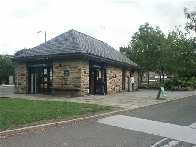 Visitor Information Centre, Hayfield. At one end of the Sett Valley Trail.