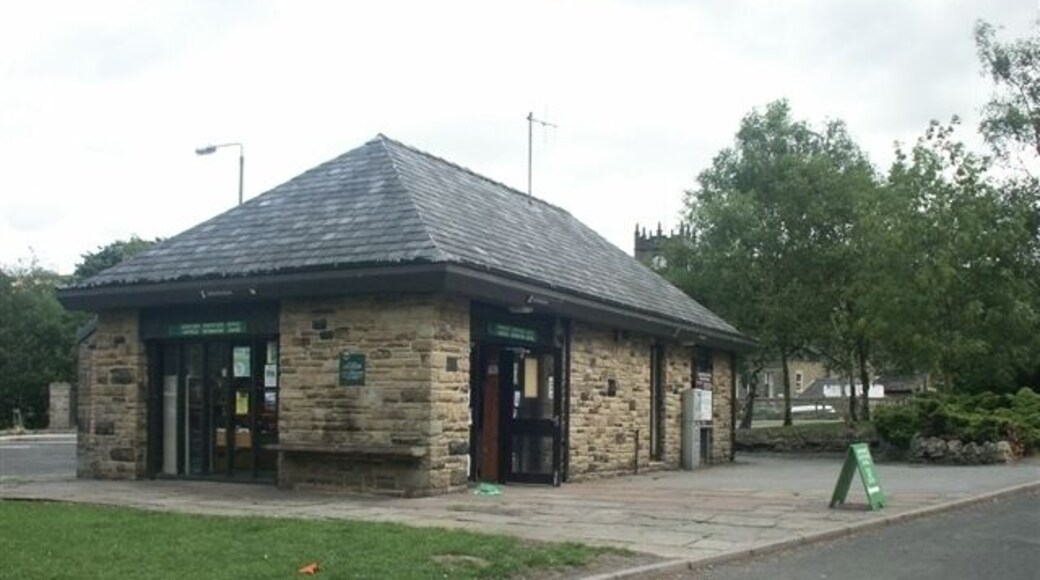 Visitor Information Centre, Hayfield. At one end of the Sett Valley Trail.