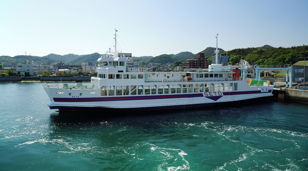 Port of Uno in Tamano, Okayama prefecture, Japan.