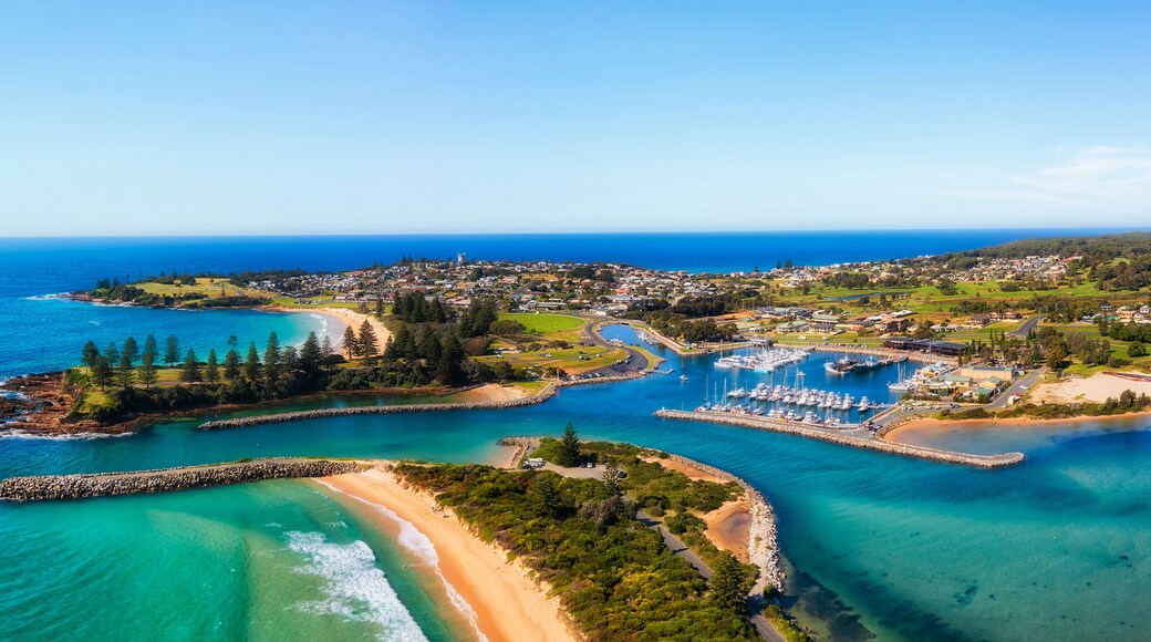 D Bermagui delta harbour short pan