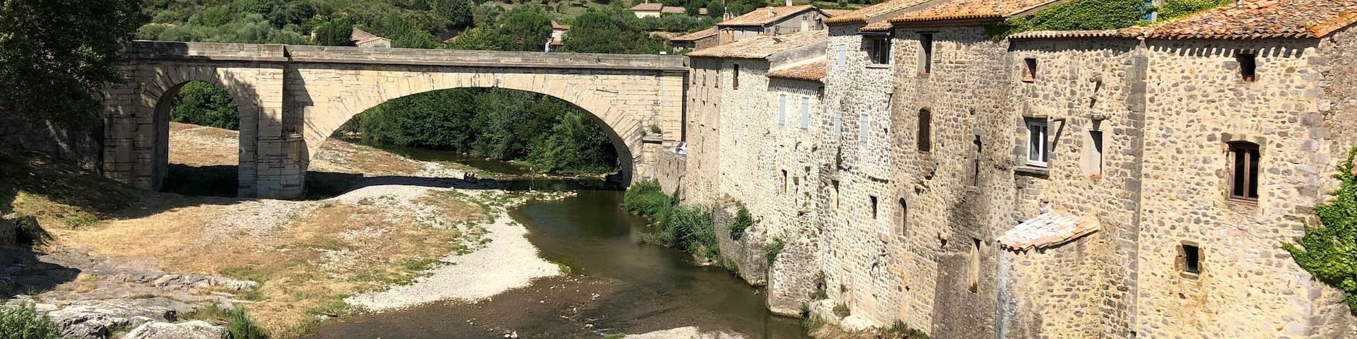 Picturesque stop off between Toulouse and Narbonne