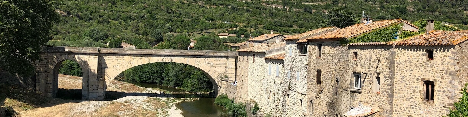 Picturesque stop off between Toulouse and Narbonne