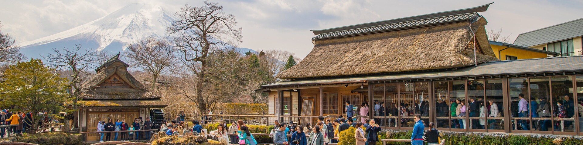 Chubu which includes a pond as well as a large group of people