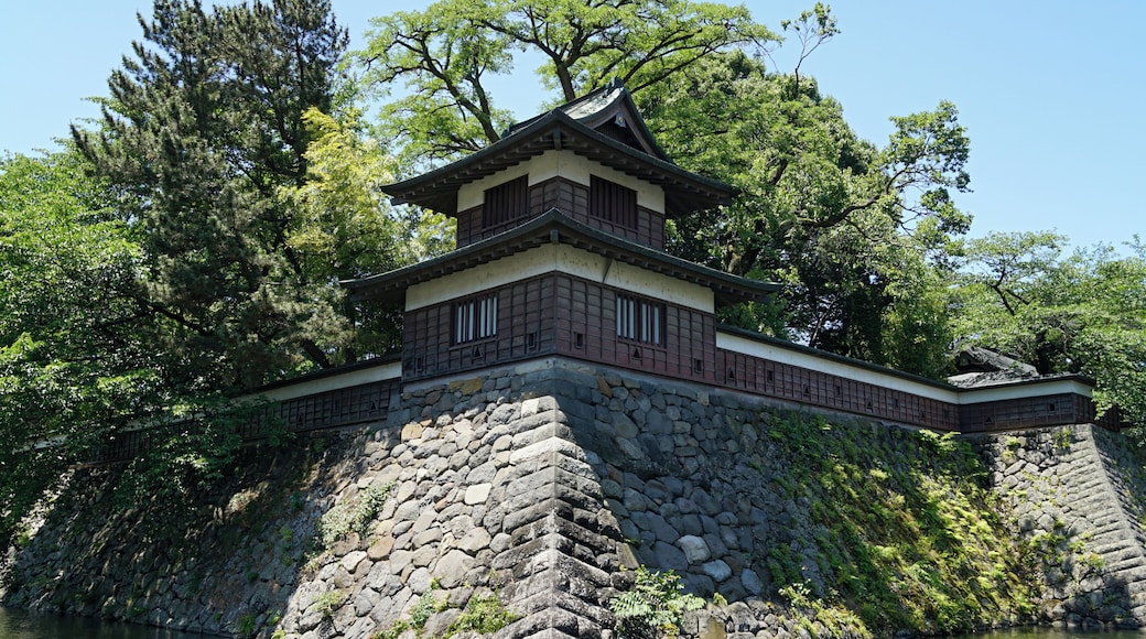 Takashima Castle in Suwa, Nagano prefecture, Japan.