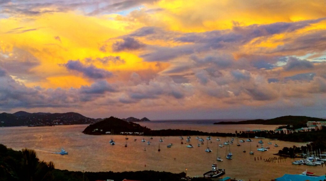 This view from my home in Redhook from my home in St Thomas never stops amazing me. Sunsets here are unbelievable