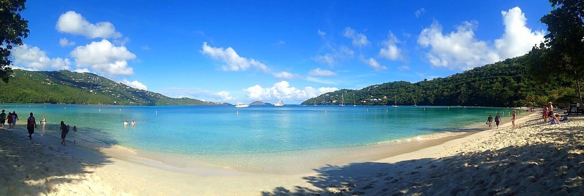 Make sure to have a towel ready to warm up after entering the cold water in st. Thomas! #lifeatexpedia #bvsblue