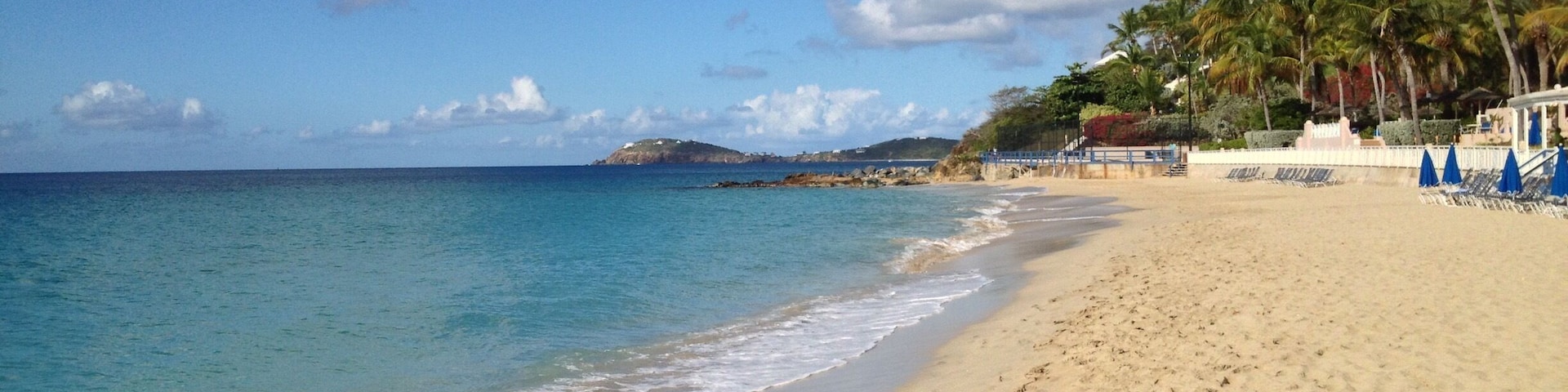 This is one of the best beaches in St.Thomas.  We've stayed at this Marriott several times and always had a terrific experience.