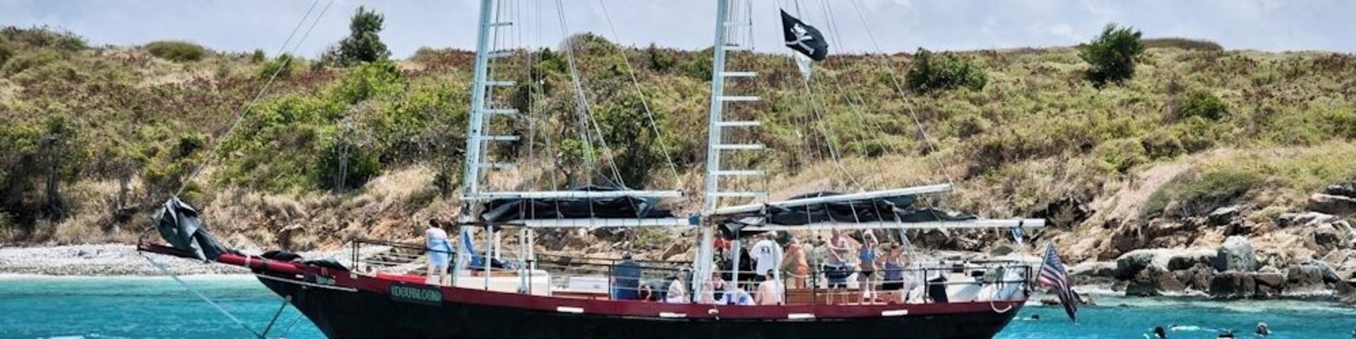 Although it's a tour and there are lots of other people there, we highly recommend the Turtle Cove sail & snorkel with Doubloon Pirate ships. We had such a great time.
Check out our blog post about our afternoon at Turtle Cove http://bit.ly/QGnbyF
#Caribbean, #turtle, #travel