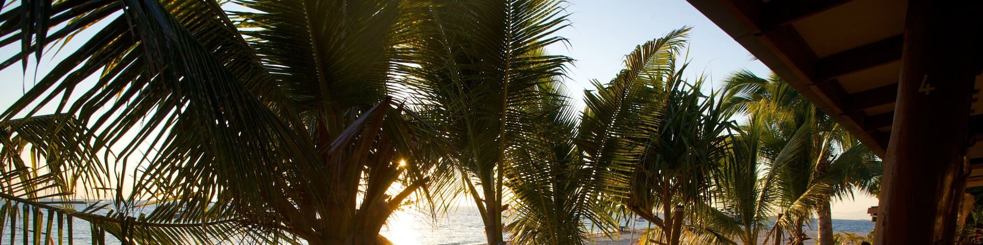 Fiji featuring tropical scenes, landscape views and a sandy beach