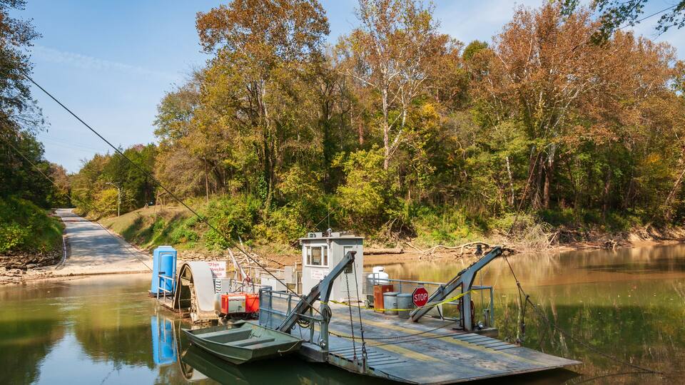 Green River Ferry at Mammoth Cave National Park
