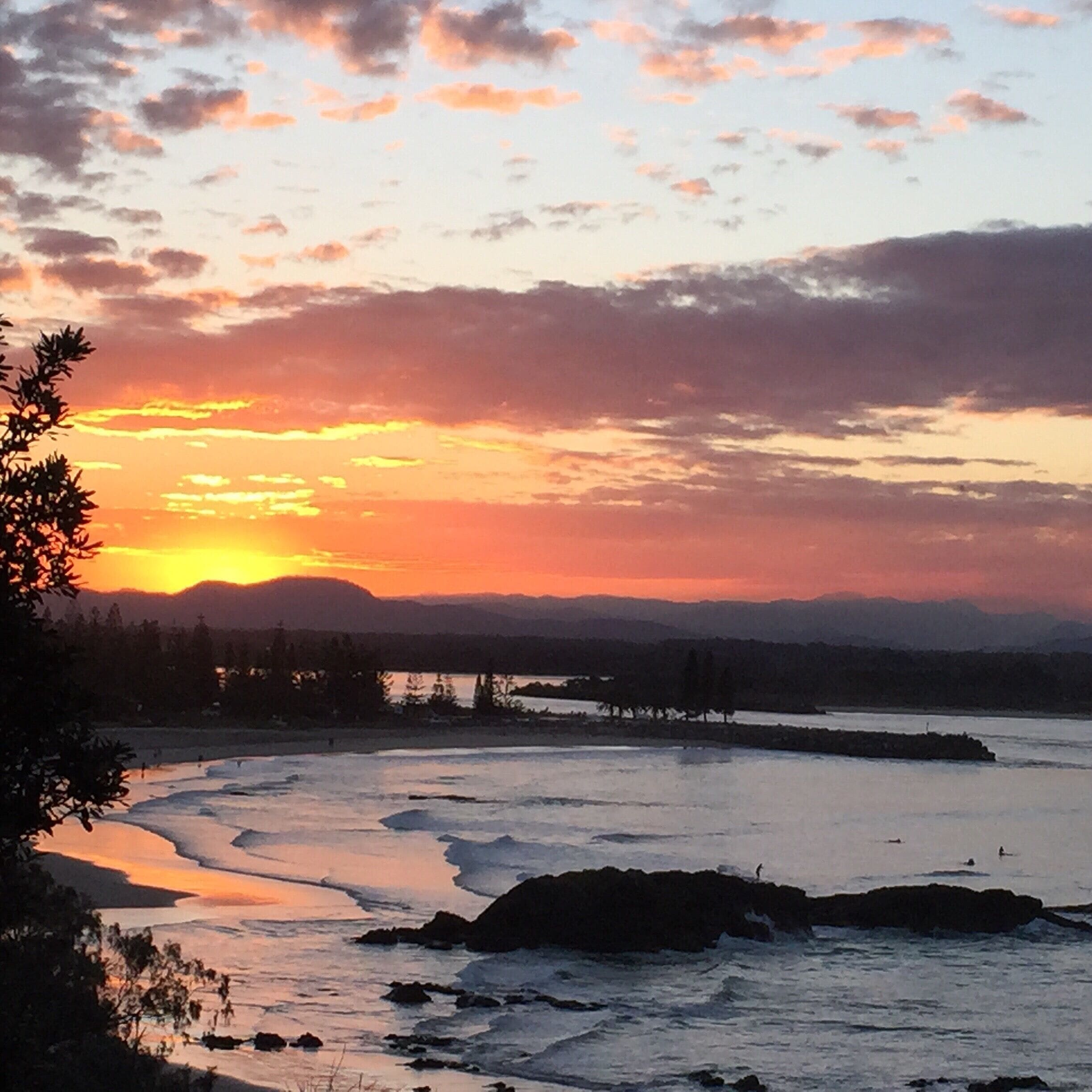 Sunset in beautiful Port Macquarie, my hometown, a wonderful place to visit #weekendgetaway