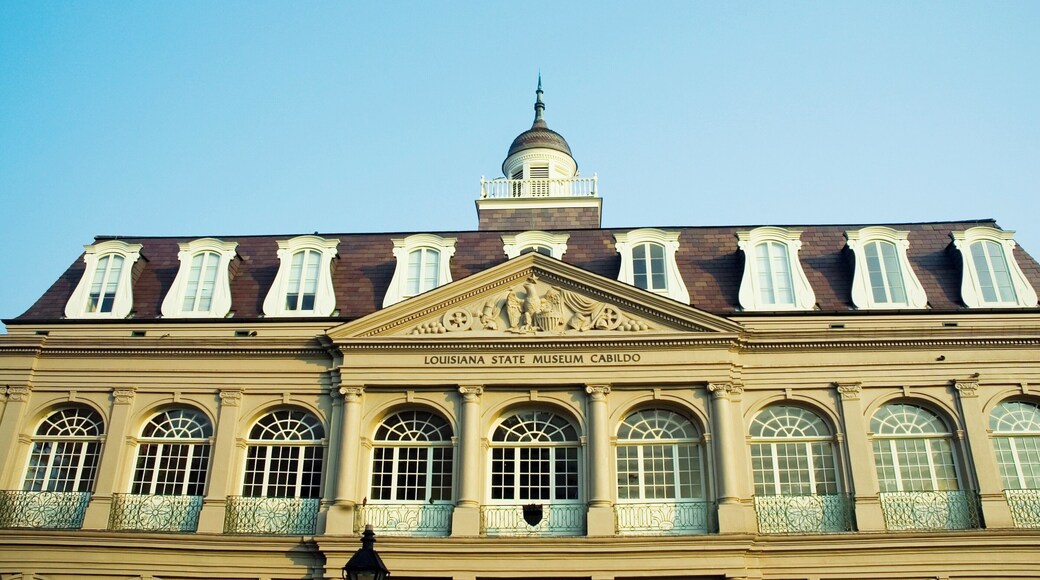 Low angle view of a museum, Louisiana State Museum, New Orleans, Louisiana, USA