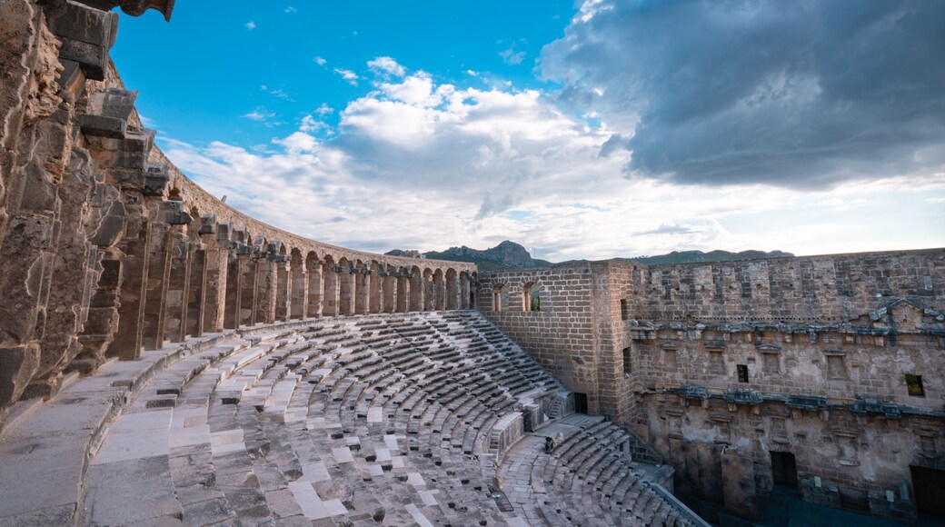 Upper Arches & Seating Aspendos Roman Theatre, Serik Turkiye