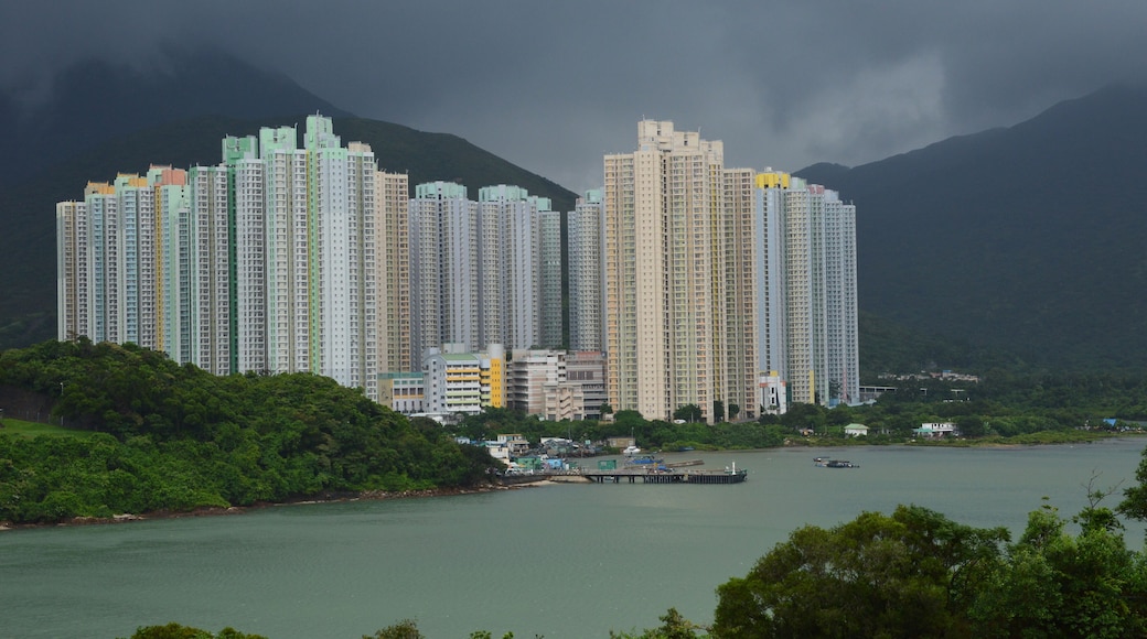 Yat Tung Estate, Lantau island, Hong Kong.