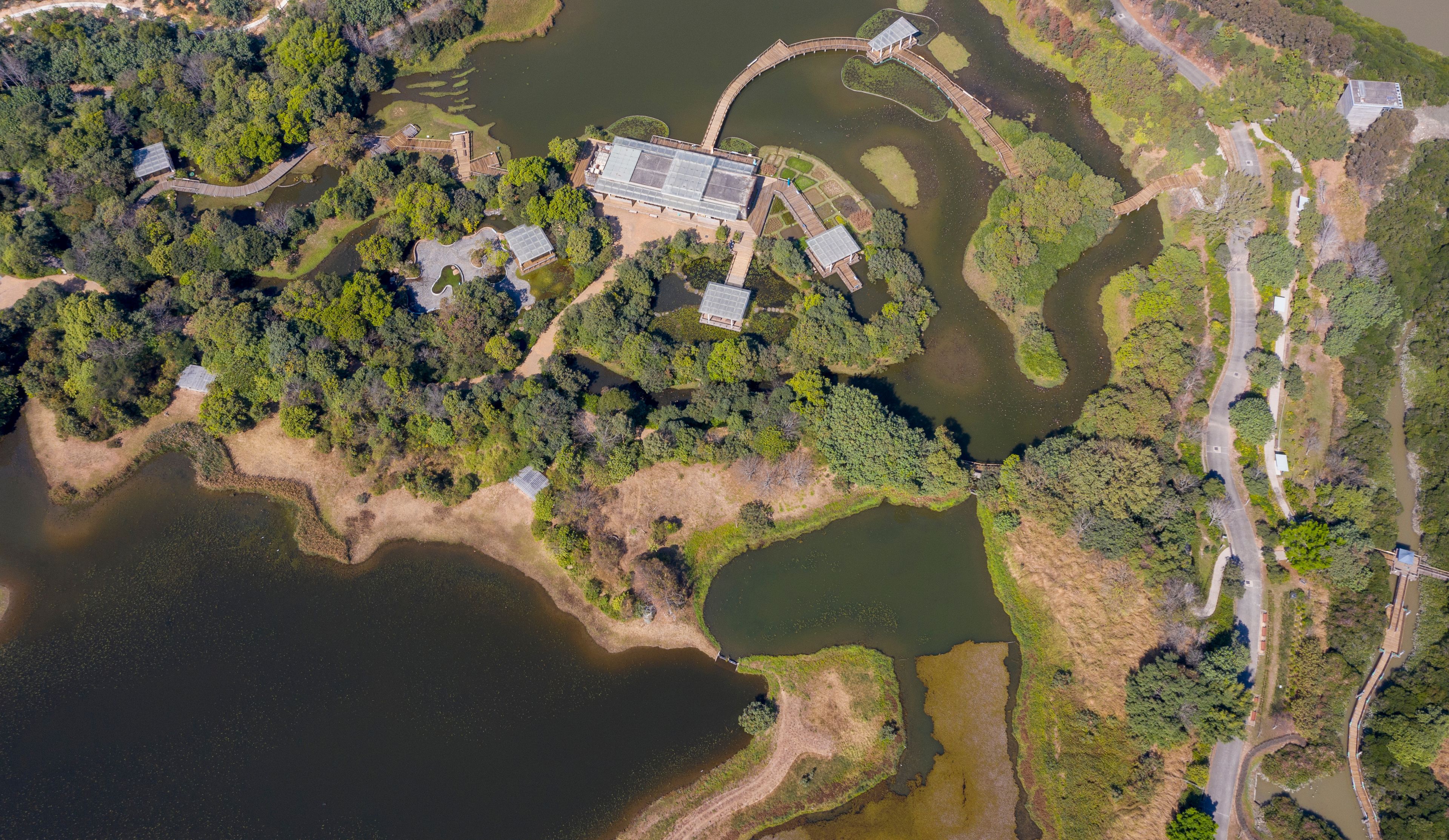 2021 Jan 31,Hong Kong.Hong Kong Wetland Park is a conservation, education and tourism facility, located at the northern part of Tin Shui Wai, in Yuen Long.Hong Kong