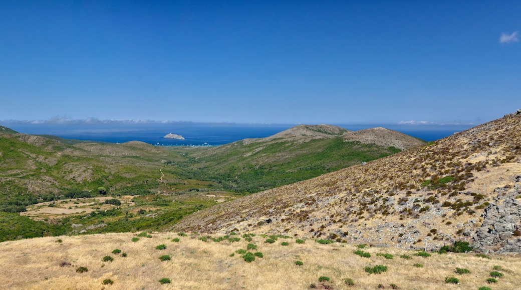 Panoramic viewpoint Rogliano on the peninsula Cap Corse, located at the northern tip of the island.