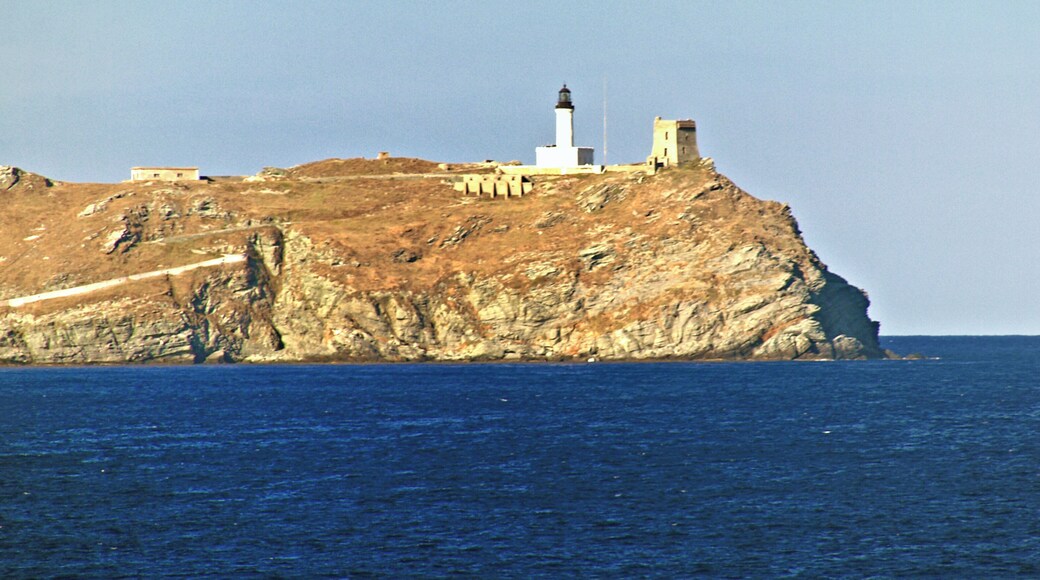Ersa (Corsica) - La Giraglia, phare et tour génoise