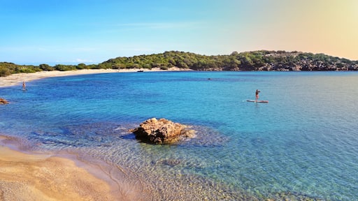 Stand up paddle, rondinara, Corse.