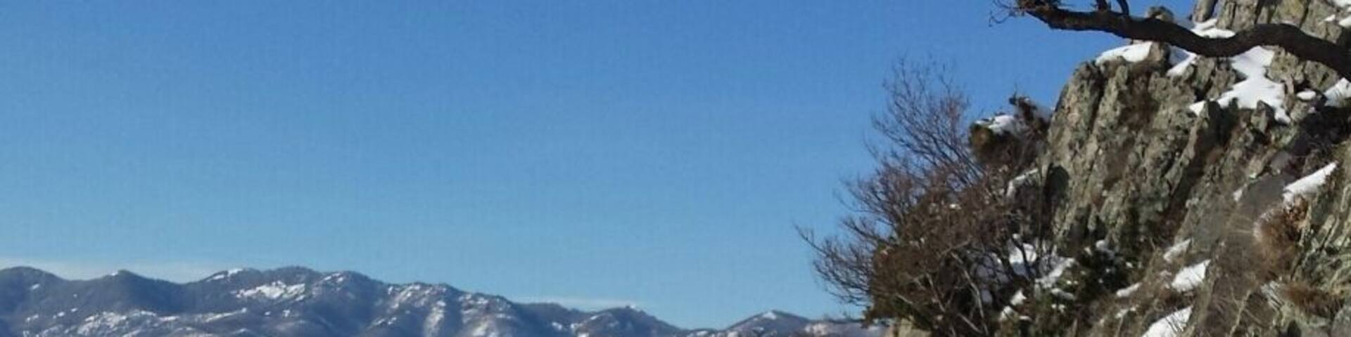 Over the river Borovitsa. Amazing view from the top.