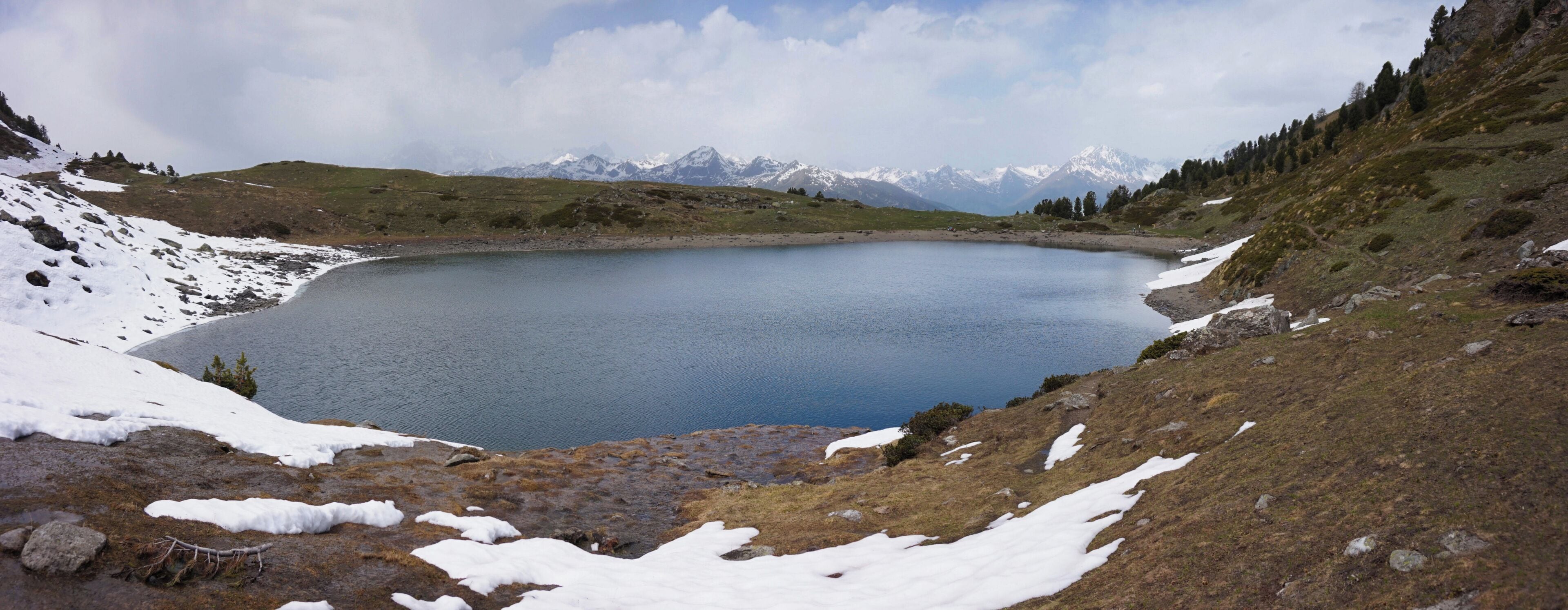 Lago di Chamolé in Italy.