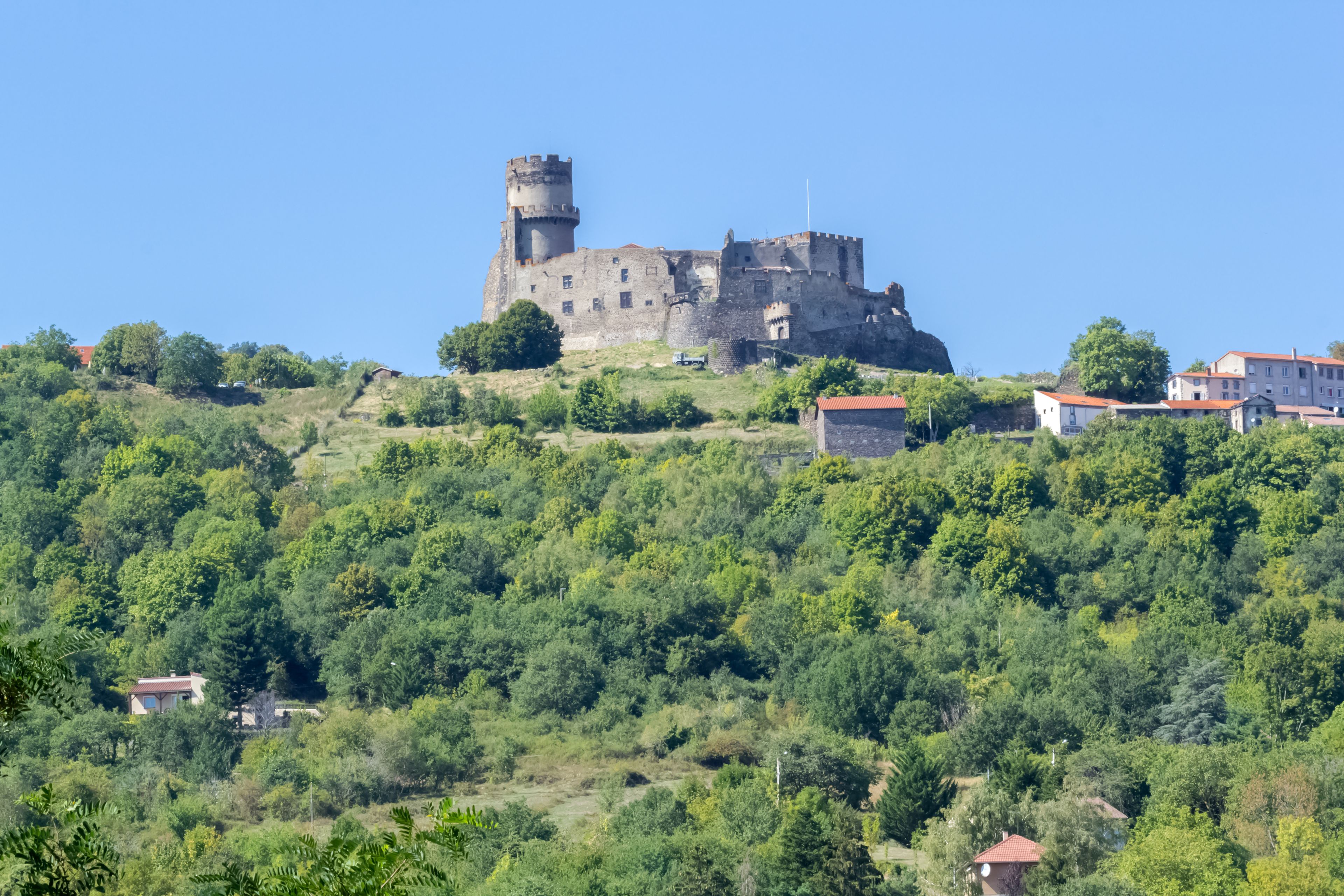 château de Tournoël, Volvic, Puy-de-Dôme, France 