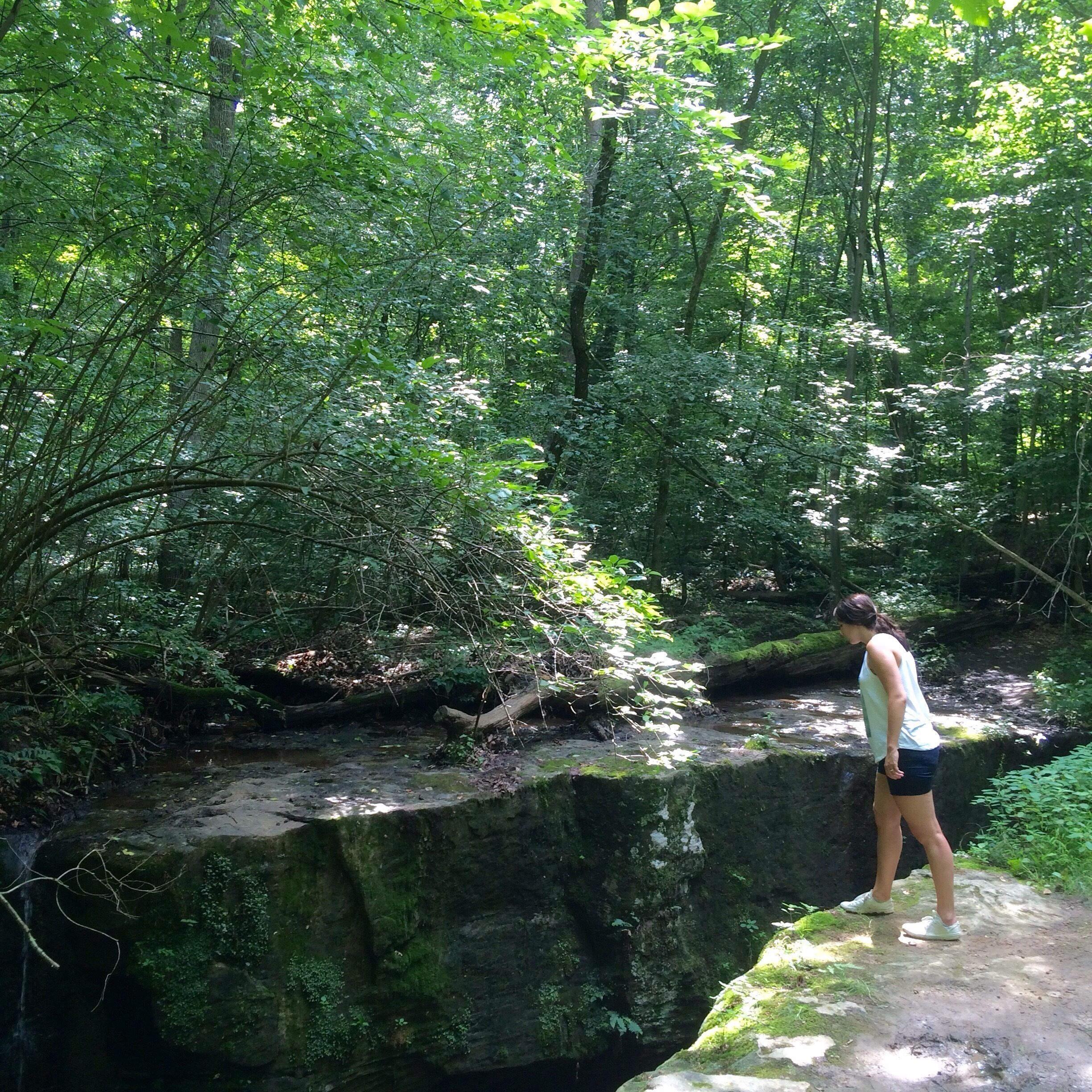 Natural Rock Bridge - great views from above and below! About a 3/4 mile hike on moderate terrain. 