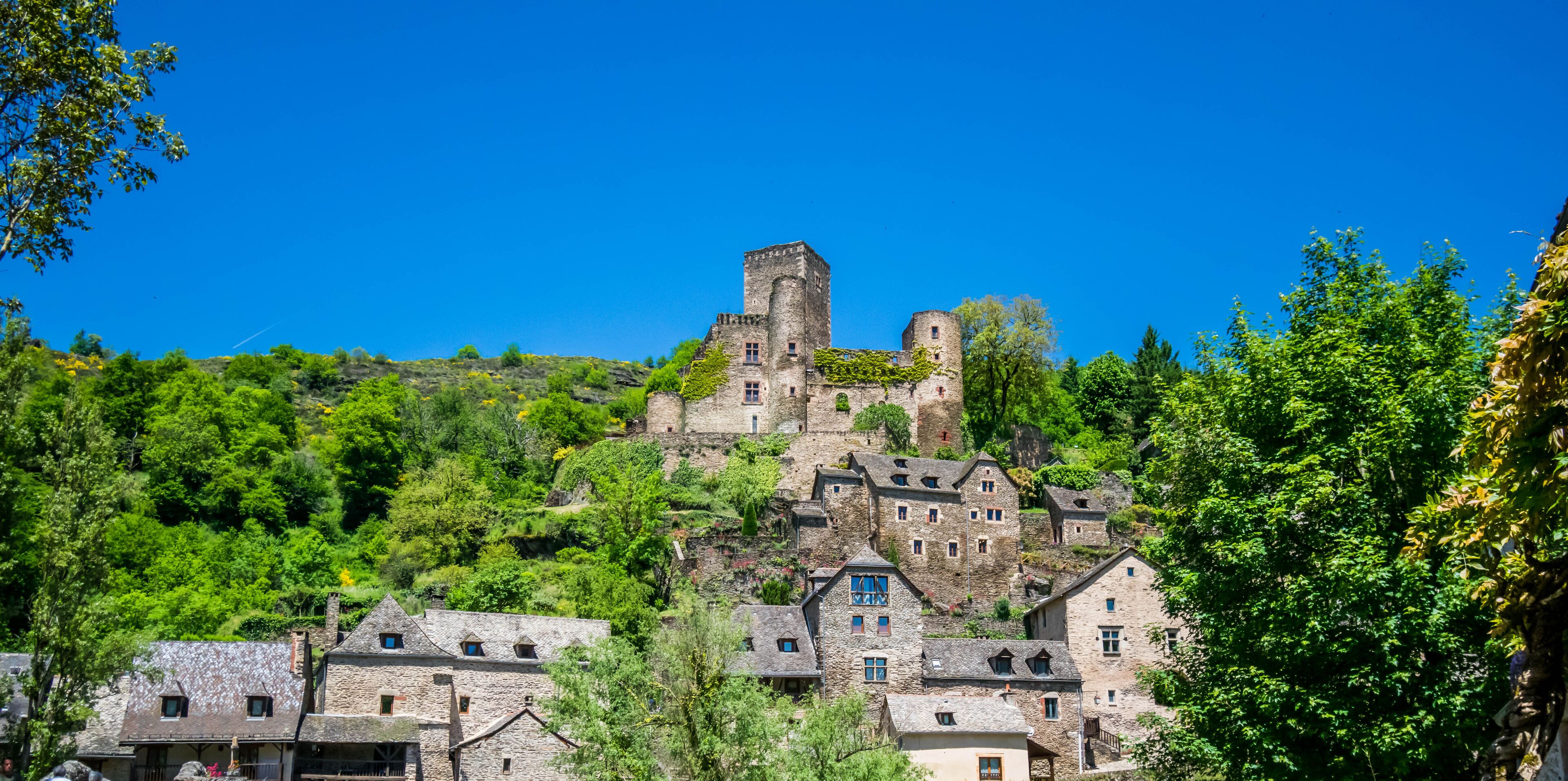 Belcastel, Aveyron, Occitanie, France.