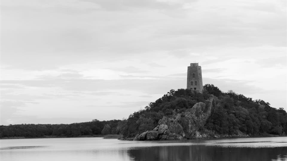 Tucker's Tower Overlooking Lake Murray