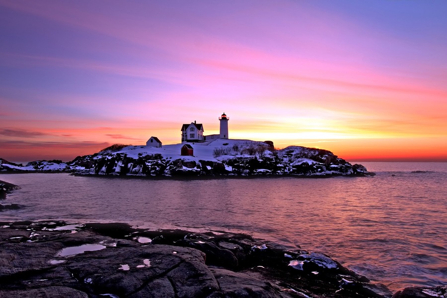 Nubble Lighthouse, Cape Neddick, York Maine