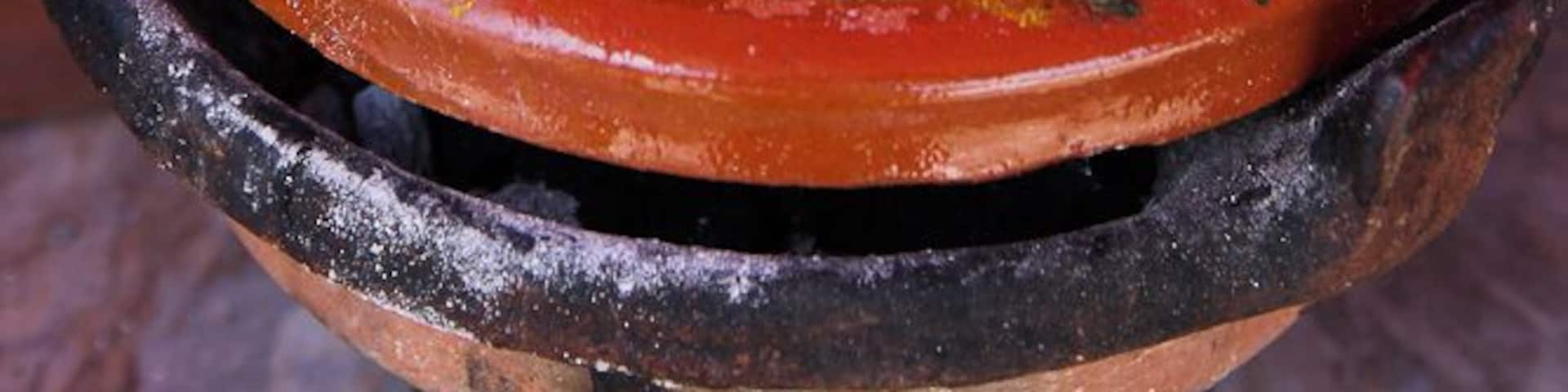 The infamous Moroccan Tagine.
Filled with fresh vegetables and meat, if you want, this typical local dish is found everywhere around the country. And every region has their own spin on it and spice blends they use.
The best thing to do is ask a local to make it - then you will get the very best tasting tagine!