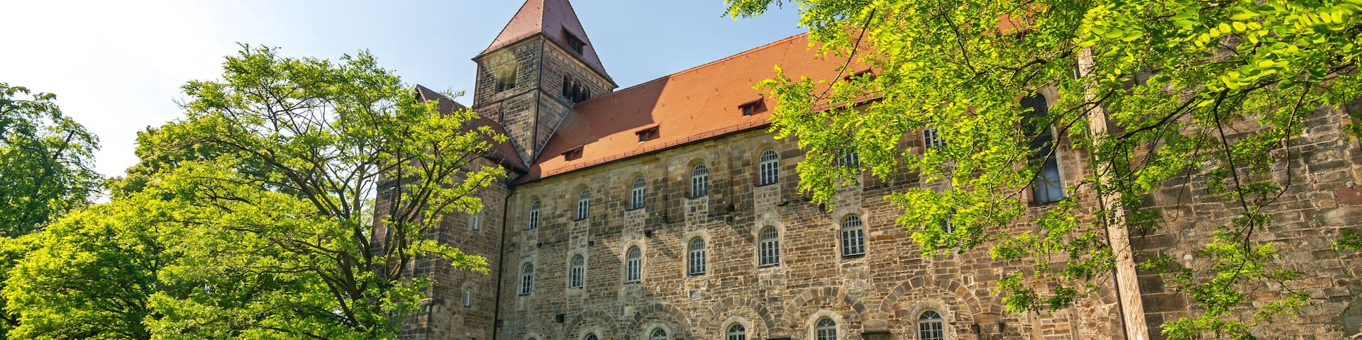 Historic monastery (Breitenau) in Guxhagen, Germany