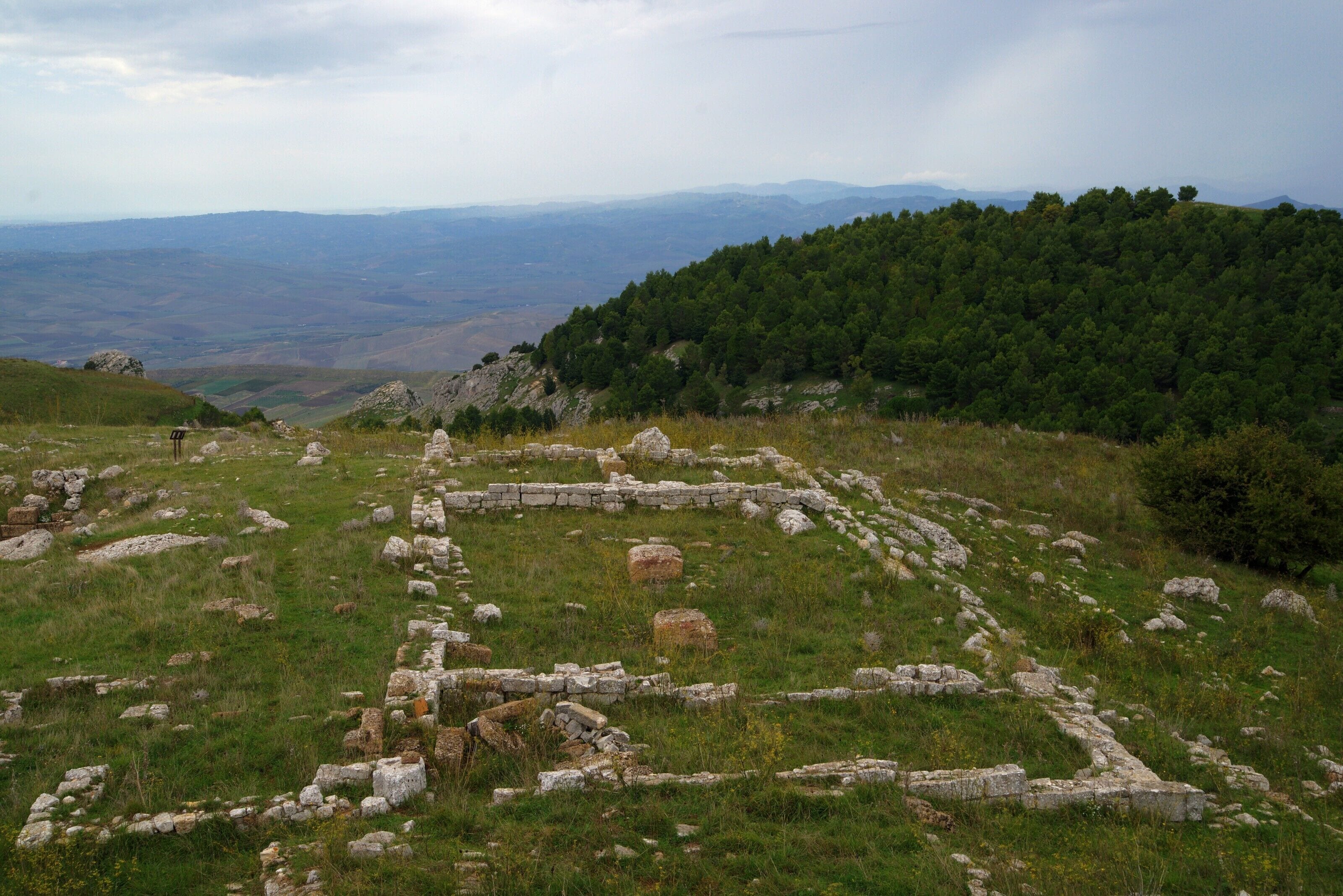 Monte Adranone: Akropolis (punischer Tempel)