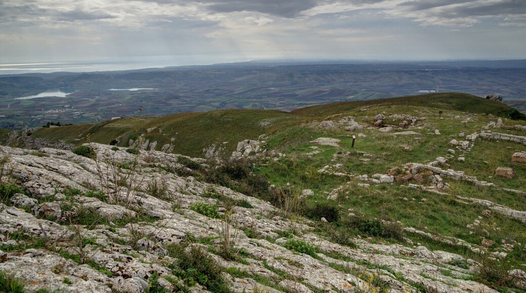 Monte Adranone: Blick von der Akropolis