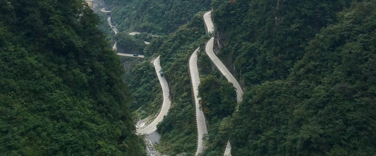 Edgy drive to the top, & climb the stairs ....to get this view