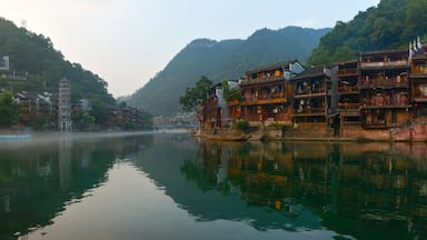 Fenghuang Ancient City Summer Scenery, Xiangxi, Hunan, China